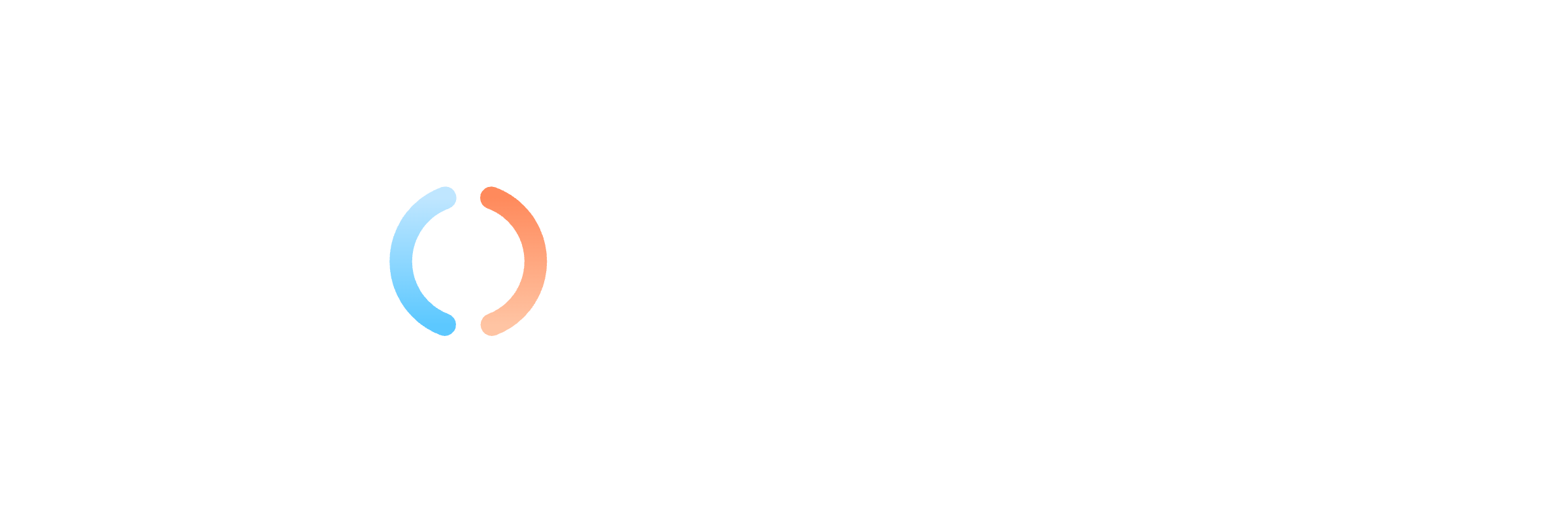 Lockup, for dark backgrounds